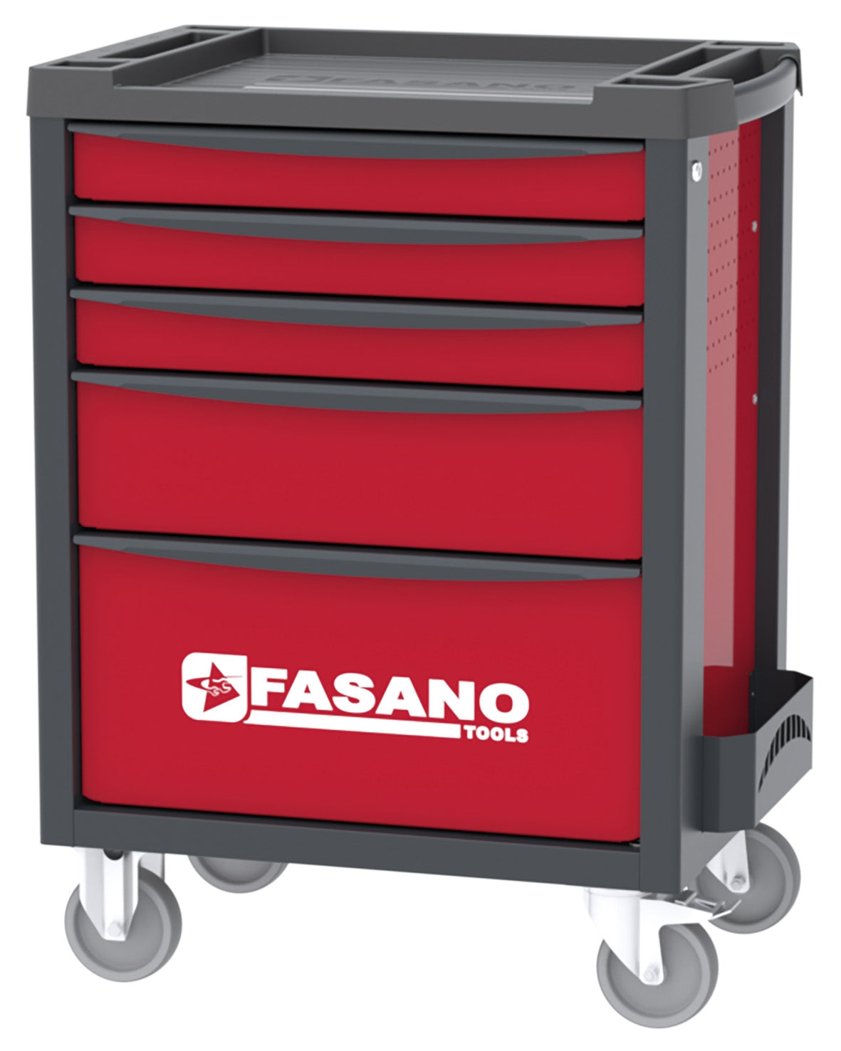 Carrello Porta Utensili Mod. Fg 100 Con Top In Abs A 5 Cassetti, FG 100V/5T