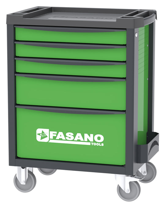 Carrello Porta Utensili Mod. Fg 100 Con Top In Abs A 5 Cassetti, FG 100V/5T