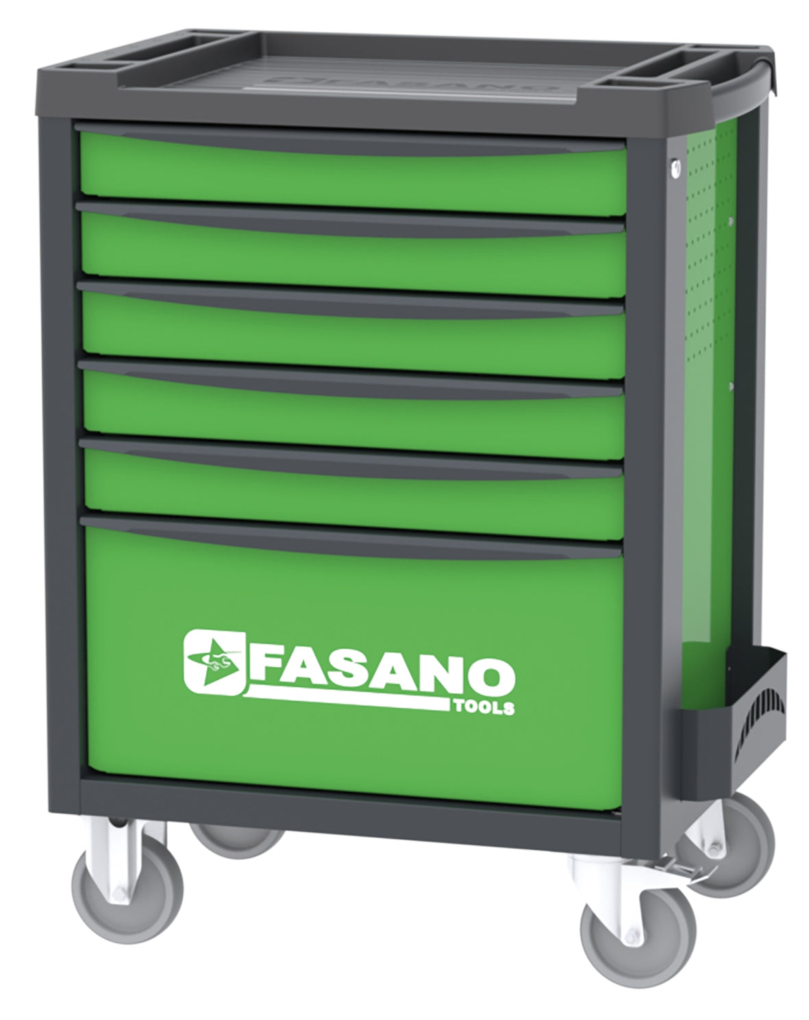 Carrello Porta Utensili Mod. Fg 100 Con Top In Abs A 6 Cassetti, FG 100V/6T
