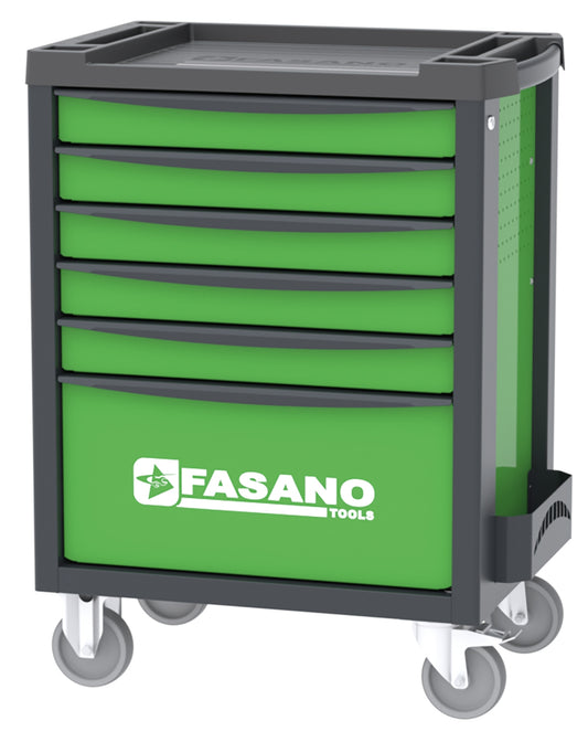 Carrello Porta Utensili Mod. Fg 100 Con Top In Abs A 6 Cassetti, FG 100V/6T