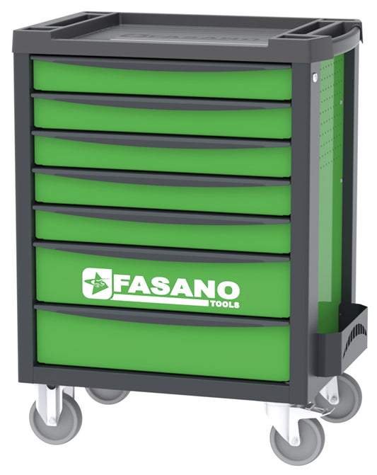 Carrello Porta Utensili Mod. Fg 100 Con Top In Abs A 7 Cassetti, FG 100V/7T