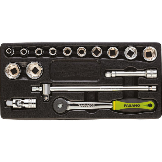 Modulo Chiavi A Bussola Esagonali E Accessori - 1/2, FG 102/21E