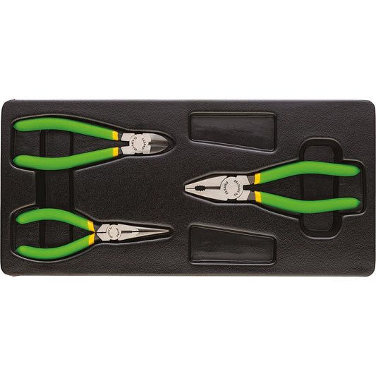 Modulo 3 Pinze Con Manici Ricoperti In Pvc, FG 102/39D