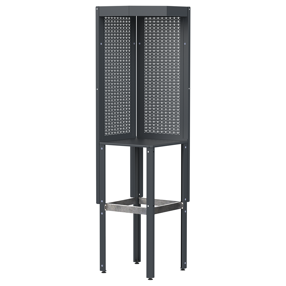 Modulo Ad Angolo Dotato Di 2 Griglie Porta Utensili, FG 117/50AN
