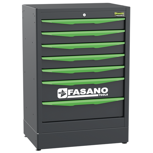 Cassettiera Fissa A 7 Cassetti, FG 117/68V7