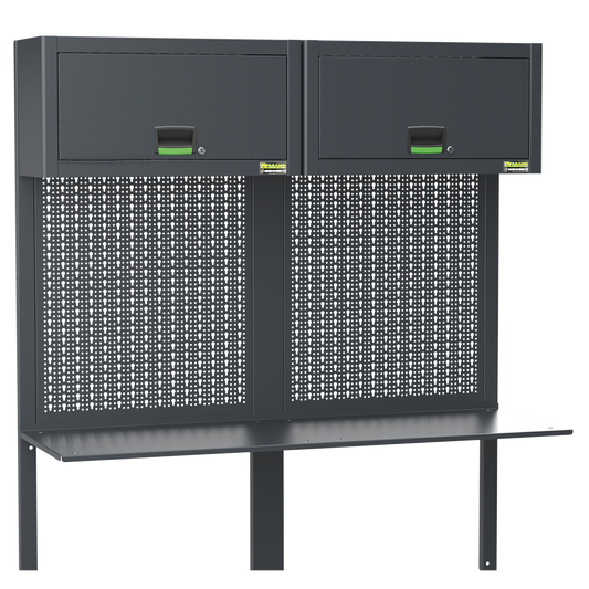 Struttura Base Per Configurazione Da 1.375 Mm Dotata Di Griglie Porta Utensili E 2 Pensili Superiori., FG 117V/138A