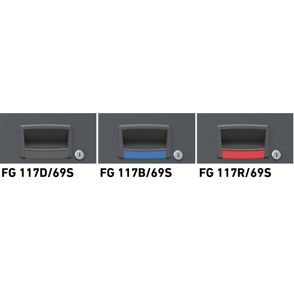 Struttura Base Per Configurazione Da 690Mm Dotata Di Griglia Porta Utensili E 1 Pensile Superiore, RAGG FG 117V/69S