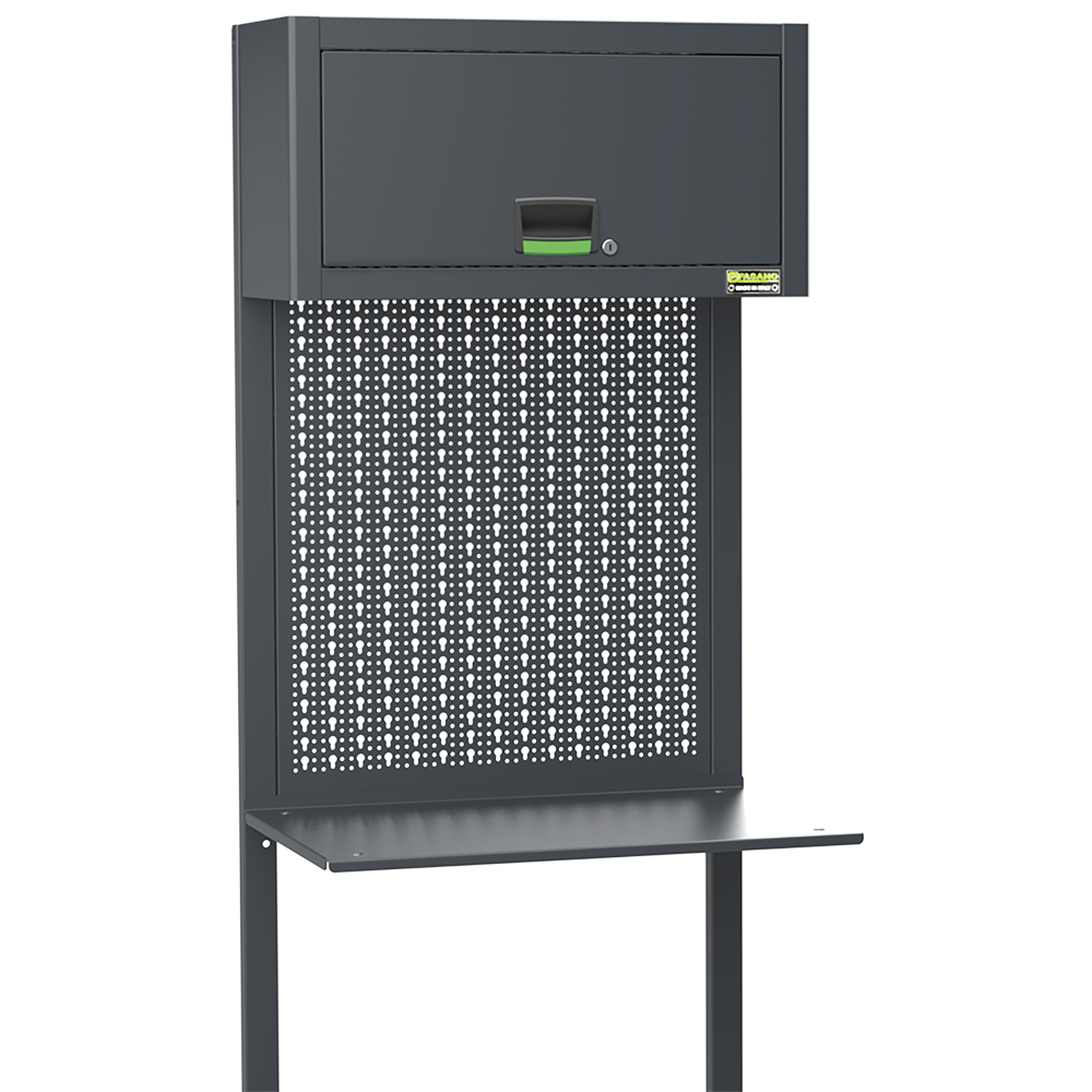 Struttura Base Per Configurazione Da 690Mm Dotata Di Griglia Porta Utensili E 1 Pensile Superiore, RAGG FG 117V/69S