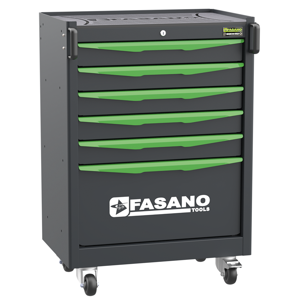 Cassettiera Mobile A 6 Cassetti, FG 117V/6G