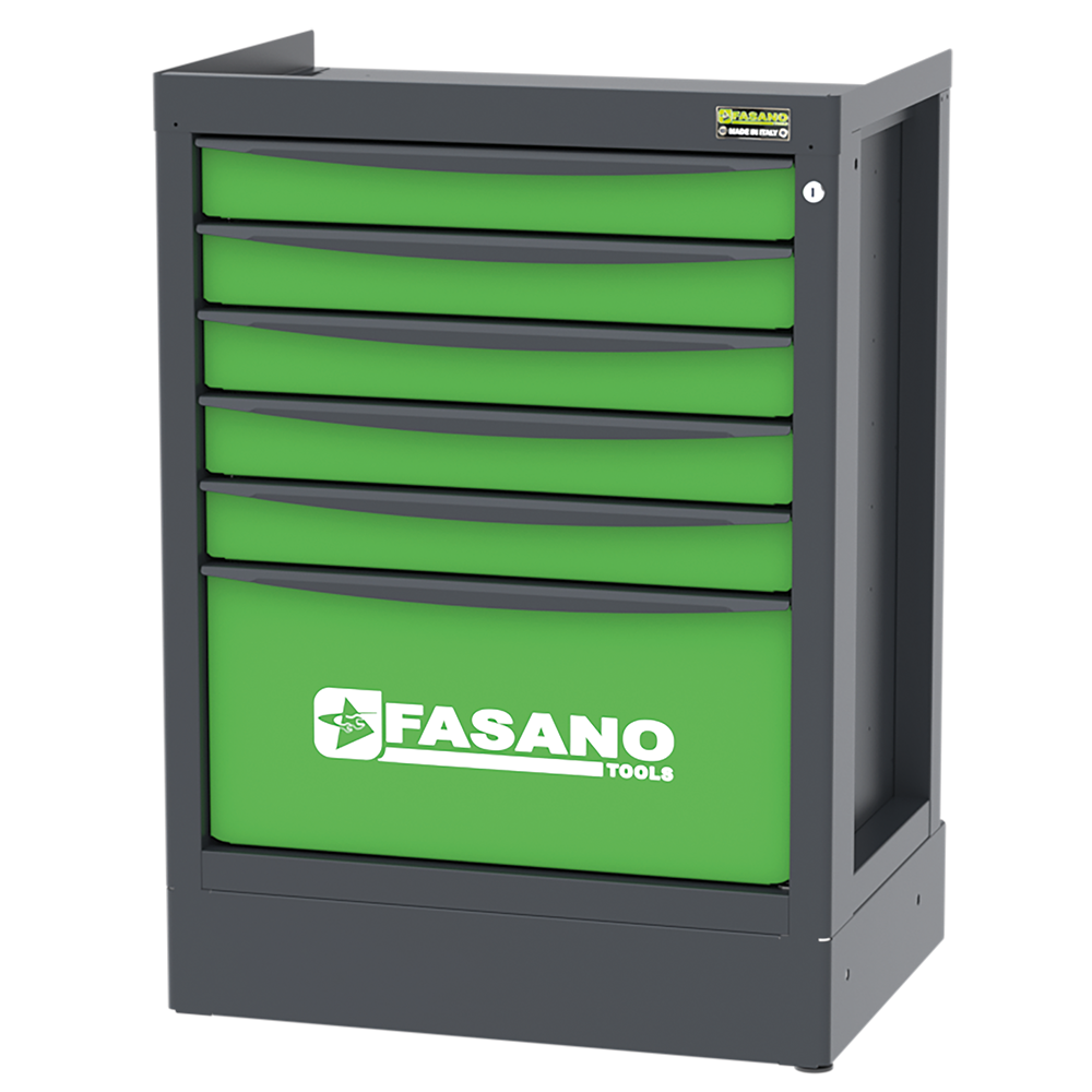 Cassettiera Fissa A 6 Cassetti, FG 118/69V6