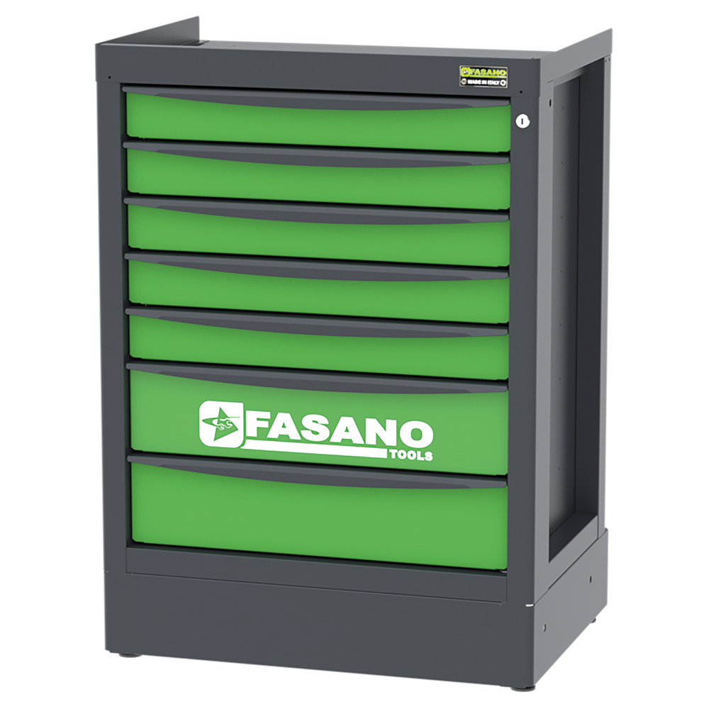 Cassettiera Fissa A 7 Cassetti, FG 118/69V7