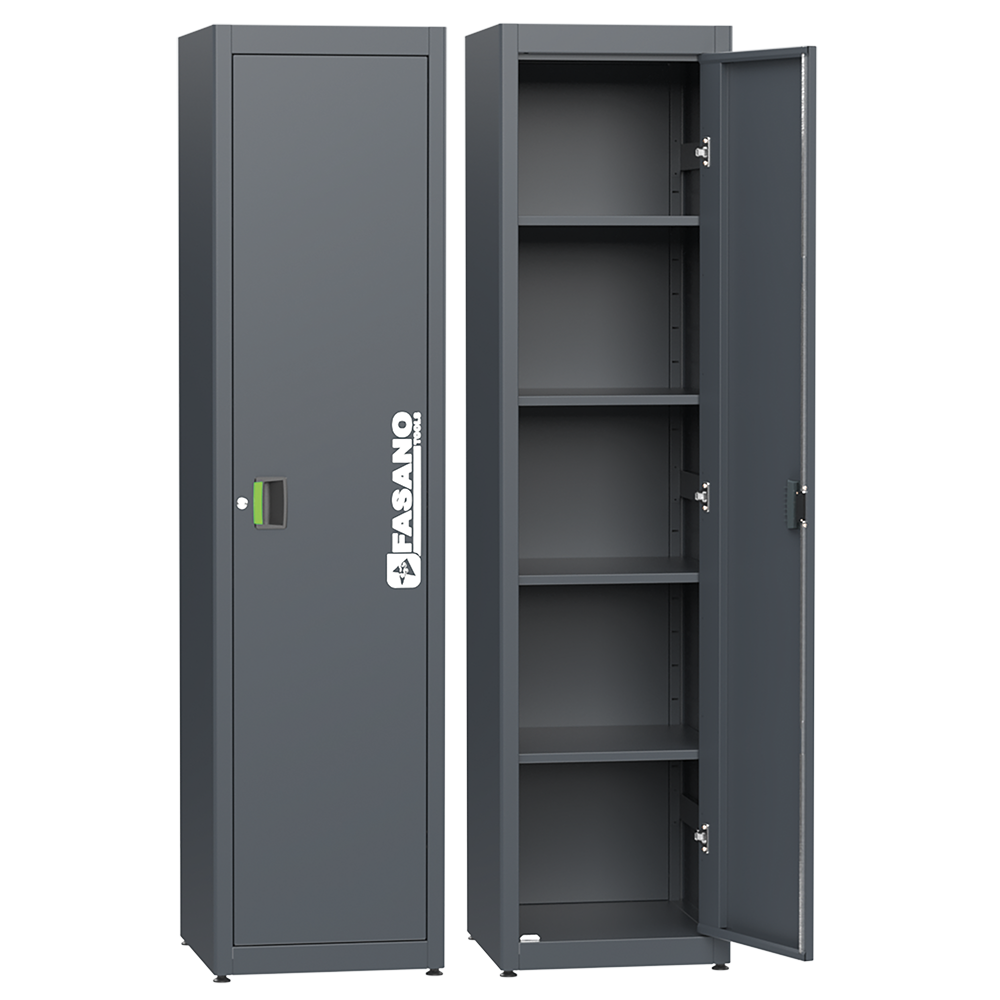 Armadietto 500Mm Dotato Di 4 Ripiani Interni, FG 118/AR1V