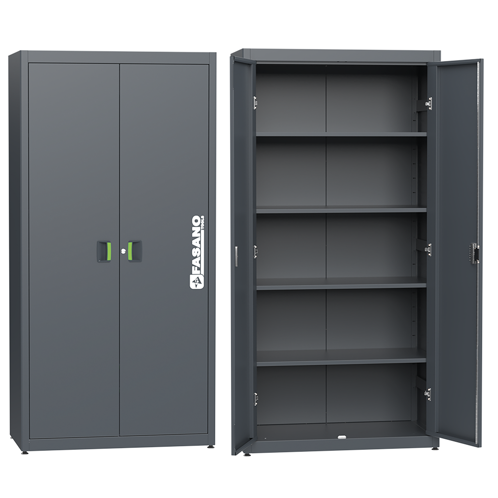 Armadietto 1.000Mm Dotato Di 4 Ripiani Interni, FG 118/AR2V