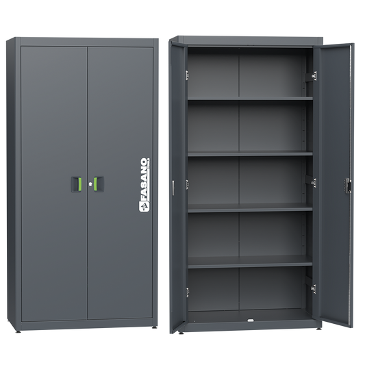 Armadietto 1.000Mm Dotato Di 4 Ripiani Interni, FG 118/AR2V