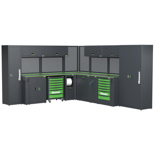 Configurazione Di Arredamento Tecnico Ad Angolo, FG 118/CO22V