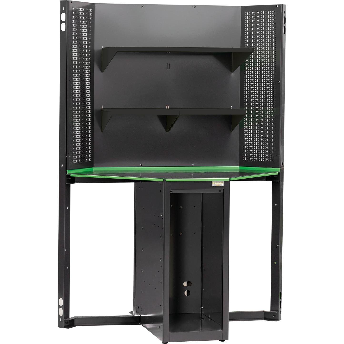 Struttura Vuota Per Configurazione Ad Angolo Dotata Di 3 Mensole Porta Oggetti, FG 118V/138AN