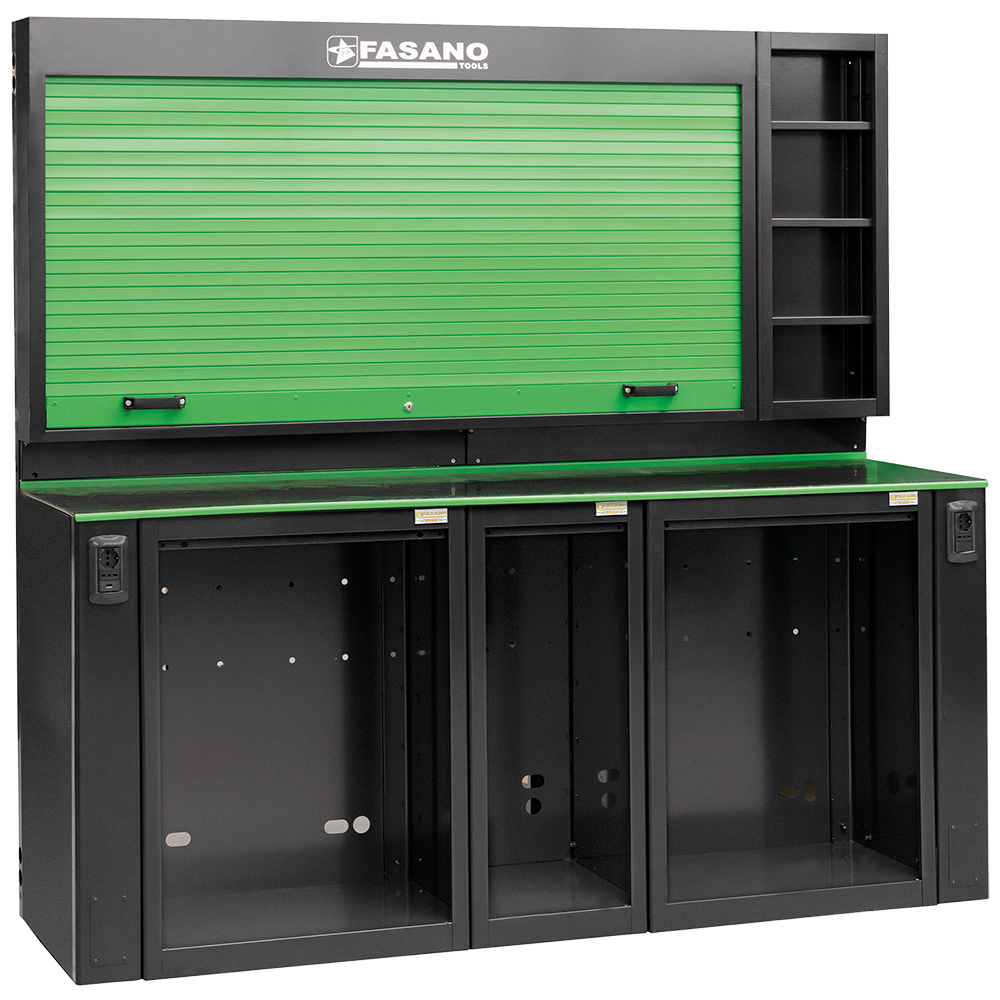 Struttura Vuota Per Configurazione Da 2050Mm Dotata Griglia Porta Utensili, FG 118V/205E