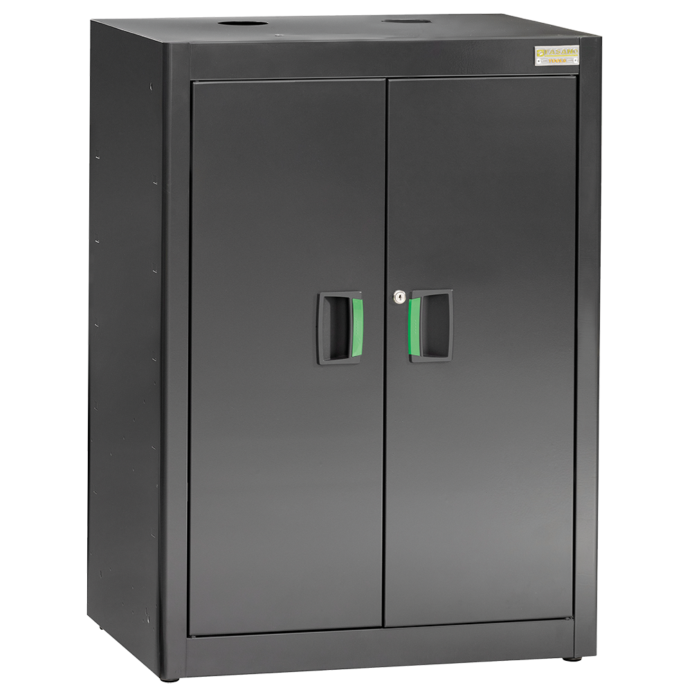 Modulo Armadietto A 2 Antine Dotato Di 2 Ripiani Interni, FG 118/69A