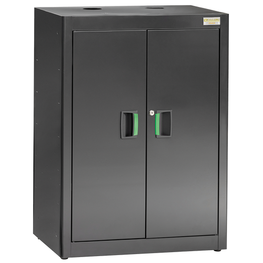 Modulo Armadietto A 2 Antine Dotato Di 2 Ripiani Interni, FG 118/69A