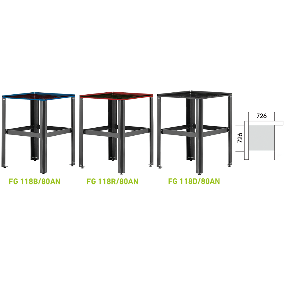 Struttura Base Per Configurazione Angolare, FG 118V/80ANT