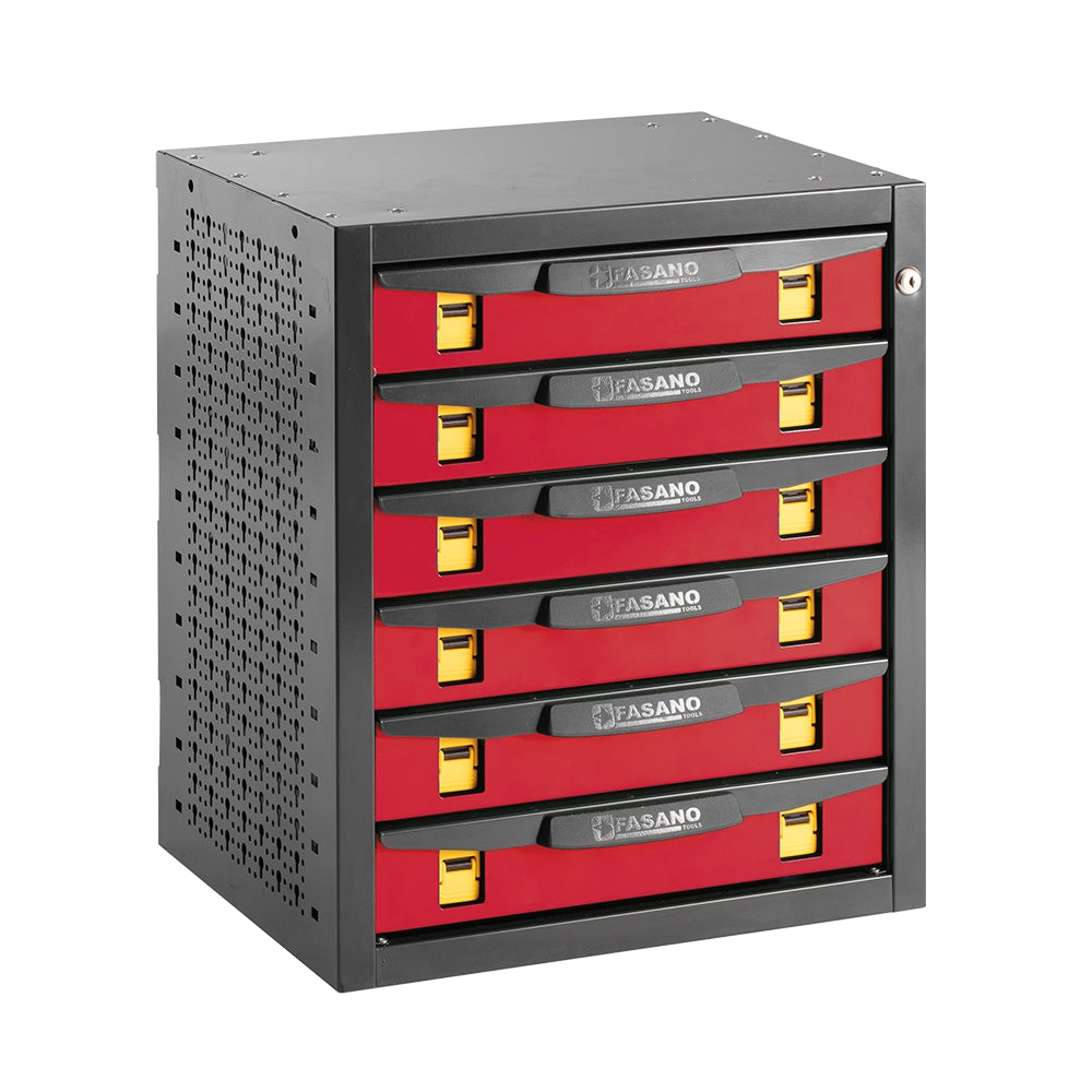 Base Con 6 Cassetti&Nbspe Valigette Porta Minuteria