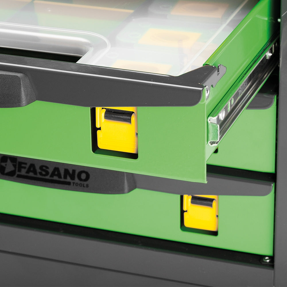 Cassettiera A 4 Cassetti Con Valigette Porta Minuterie., FG 119V/C49-V1