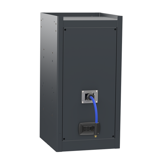 Modulo Distribuzione Aria Compressa + 3 Prese Corrente Elettrica (1 Shuko 16A + 2 Bivalenti 16A) Per Fg 120 Maxi Station