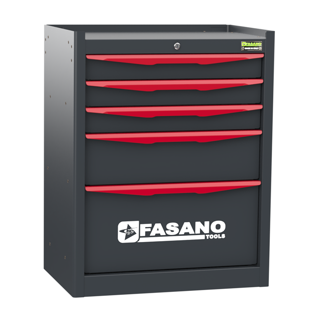 Cassettiera Centrale A 5 Cassetti Per Fg 120 Maxi Station, FG 120V/5T