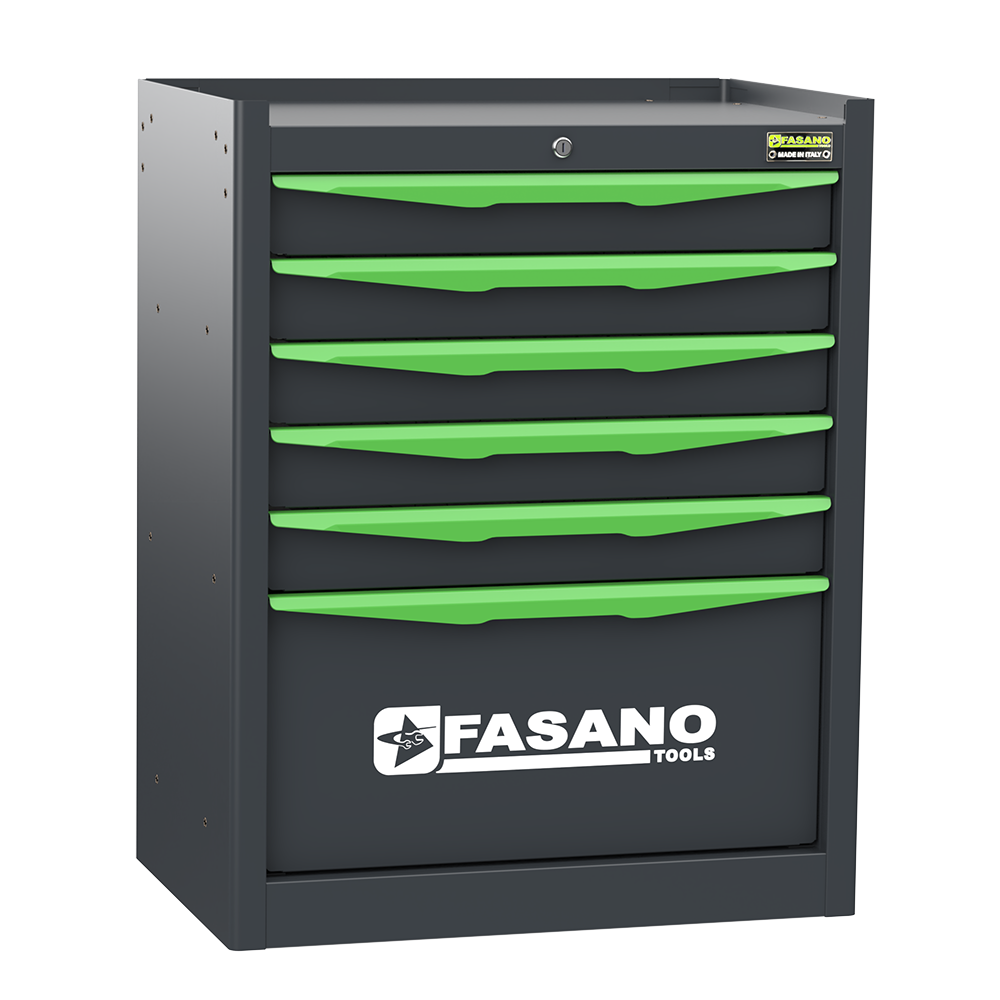 Cassettiera Centrale A 6 Cassetti Per Fg 120 Maxi Station, FG 120V/6T