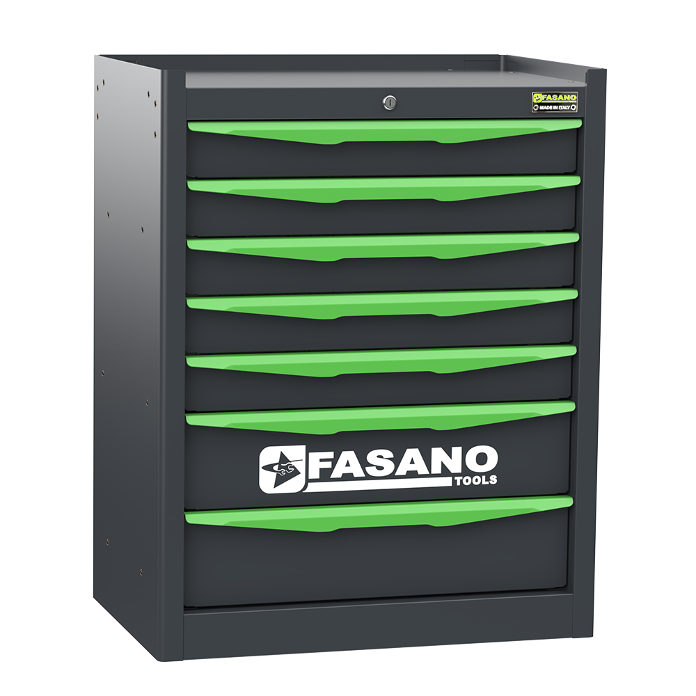 Cassettiera Centrale A 7 Cassetti Per Fg 120 Maxi Station, FG 120V/7T