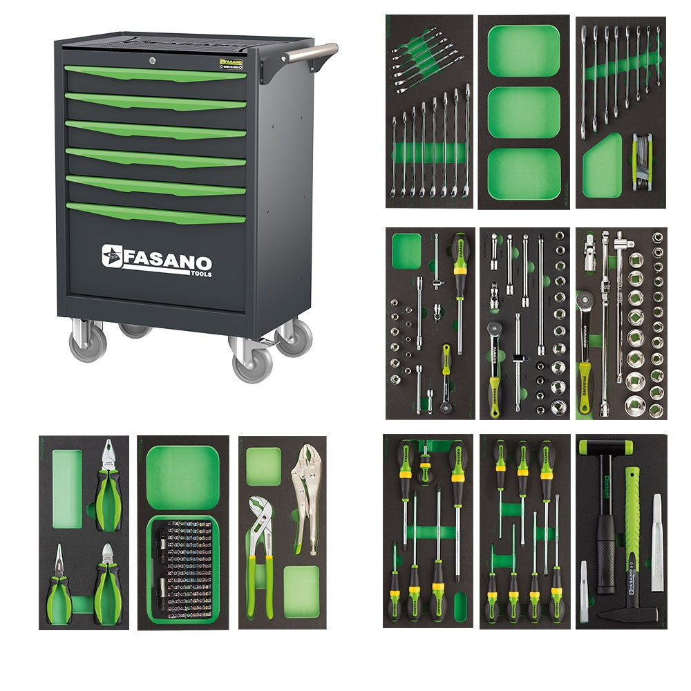 Carrello Porta Utensili Fg 122 A 6 Cassetti