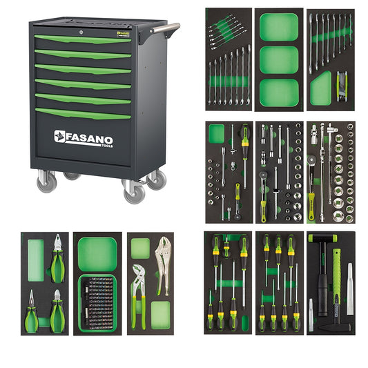 Carrello Porta Utensili Fg 122 A 6 Cassetti