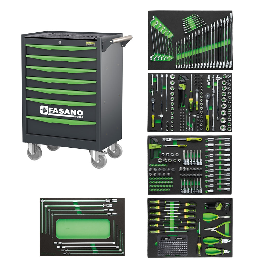 Carrello Porta Utensili Fg 122 A 7 Cassetti