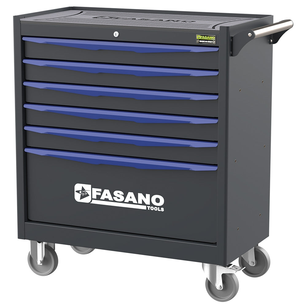 Carrello Porta Utensili A 6 Cassetti Mod. Fg 124, FG 124V/6G