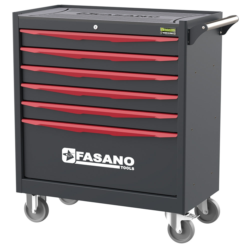 Carrello Porta Utensili A 6 Cassetti Mod. Fg 124, FG 124V/6G