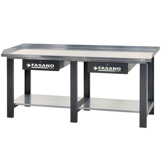 Banco Da Lavoro 2.0Mt Fasano Tools Con Cassetti, FG 128/D2