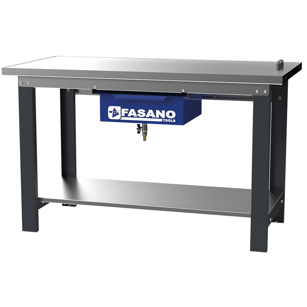 Banco Da Lavoro Con Ripiano E Cassetto Per Recupero Fluidi, FG 136/D1.5