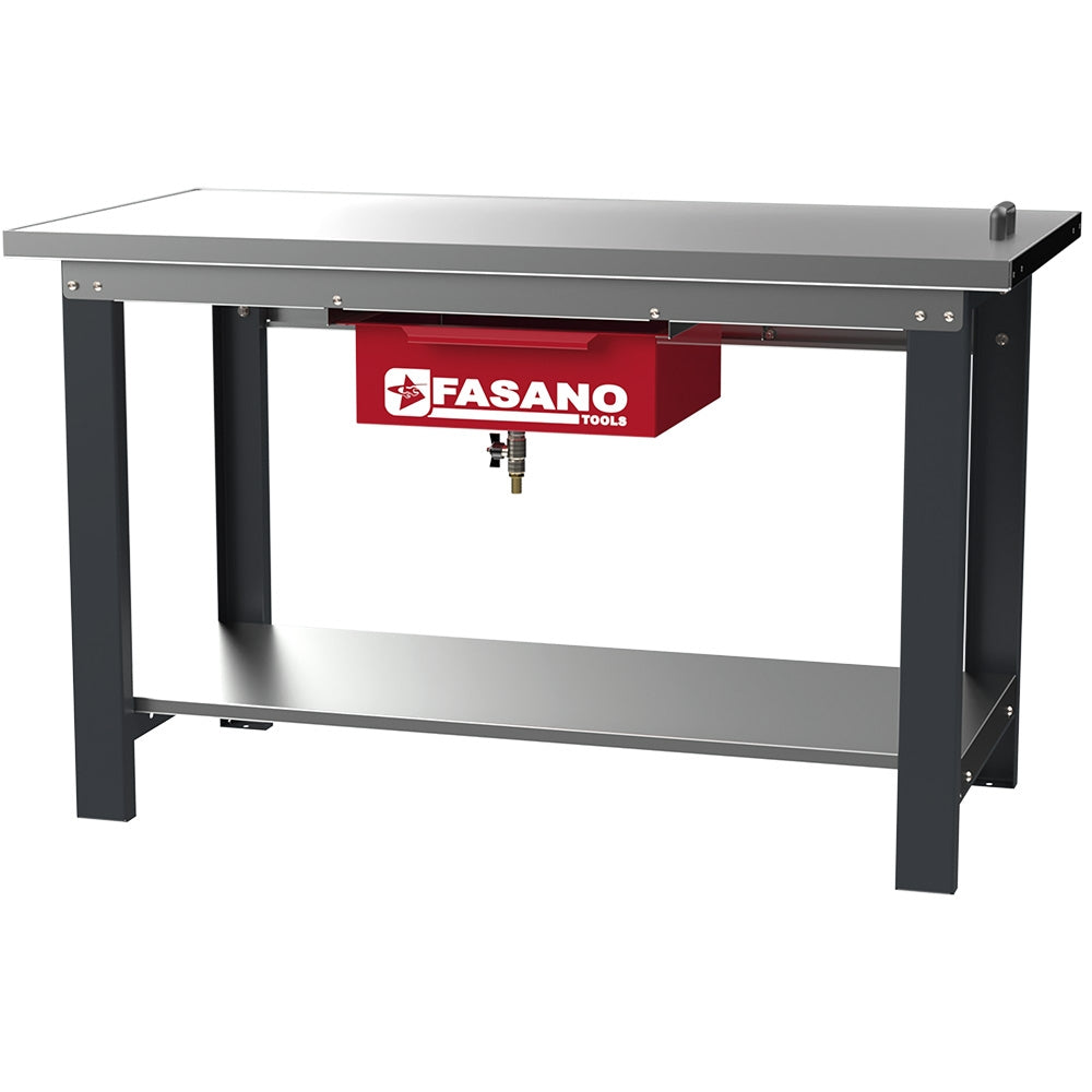 Banco Da Lavoro Con Ripiano E Cassetto Per Recupero Fluidi, FG 136/D1.5