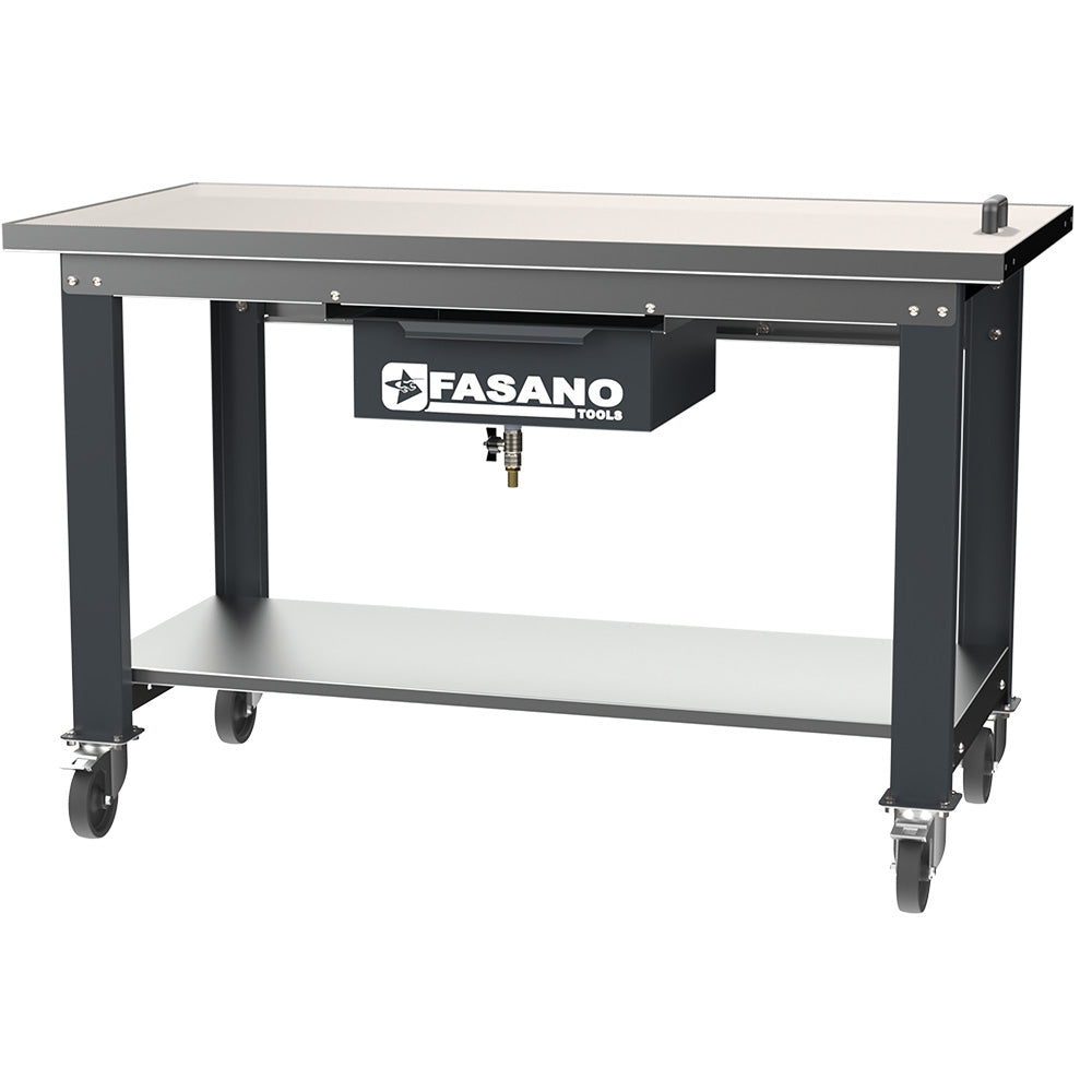 Banco Da Lavoro Con Ripiano E Cassetto Per Recupero Fluidi, FG 137/D1.5