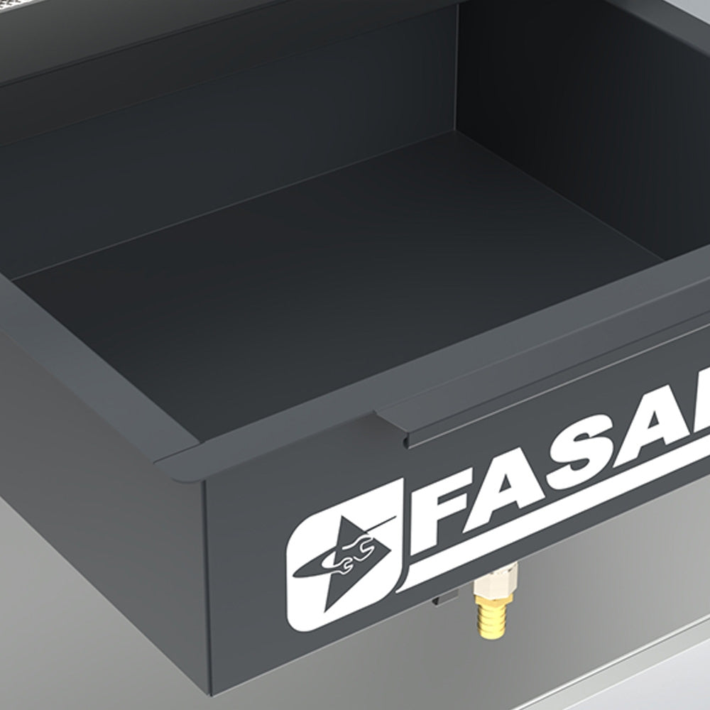 Banco Da Lavoro Con Ripiano E Cassetto Per Recupero Fluidi, FG 136/D1.5