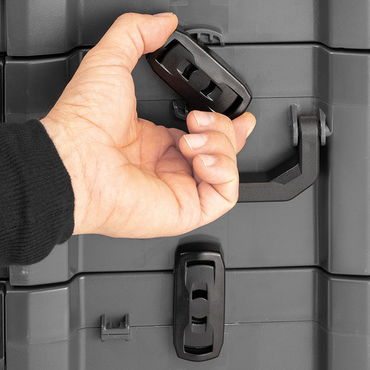 Kit Valigie In Abs Impilabili Con Base D'Appoggio E Box Interni, FG 1438/S4B
