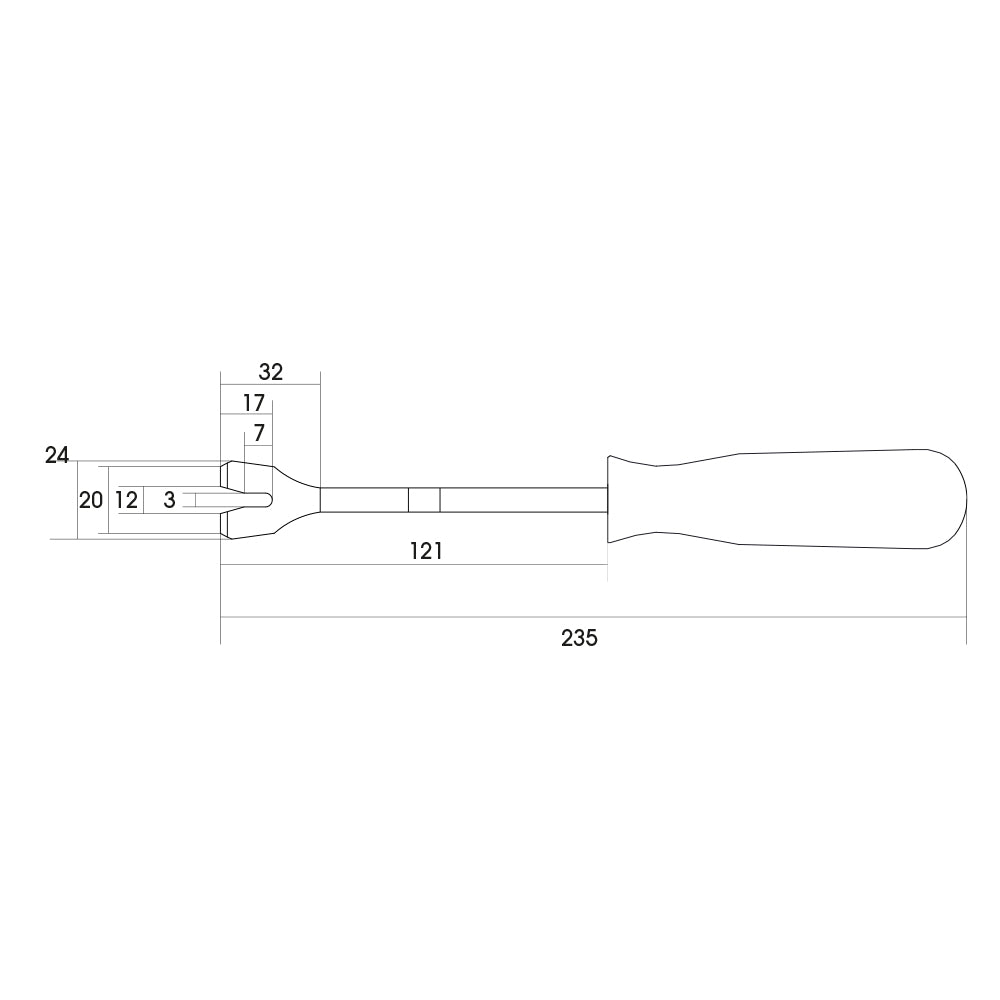 Levapioli Con Manico In Abs, FG 185/A3