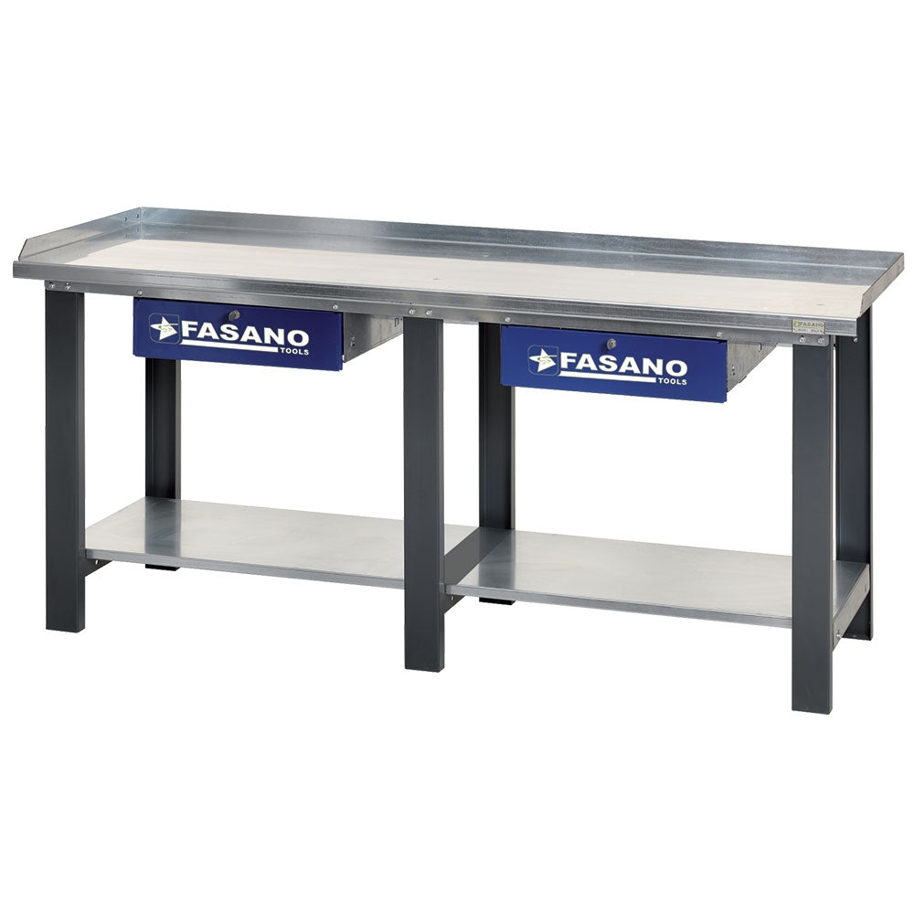 Banco Da Lavoro 2.0Mt Fasano Tools Con Cassetti, FG 128/D2