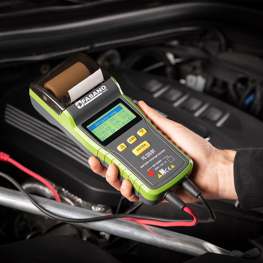 Tester Digitale Per Batterie 12V E 24V, FG 220/BT