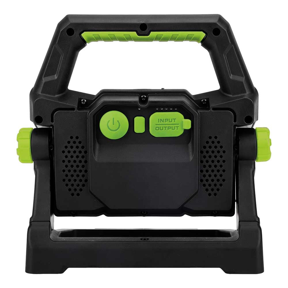 Faro Da Lavoro Ricaricabile A Led Con Casse Wireless, FG 222/B
