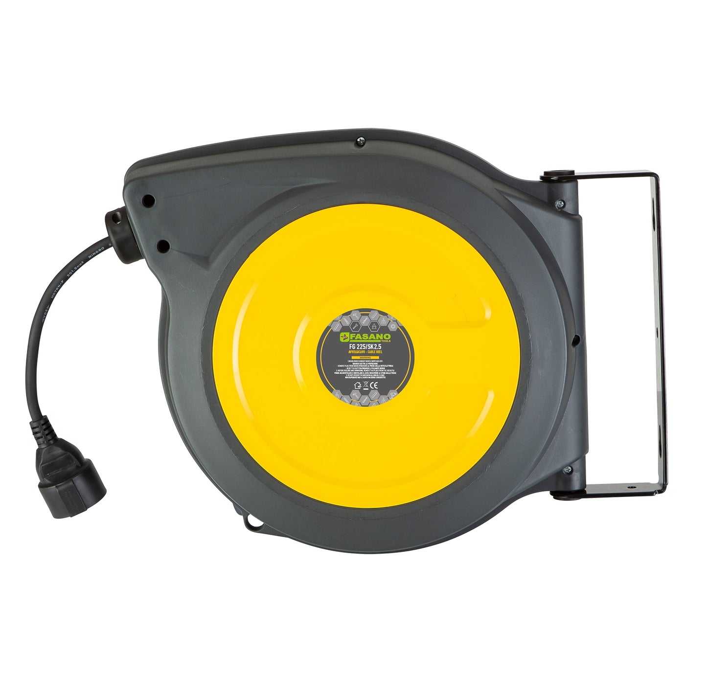Avvolgitore Automatico 3Gx2.5Mm² Con Presa Schuko, FG 225/SK2.5