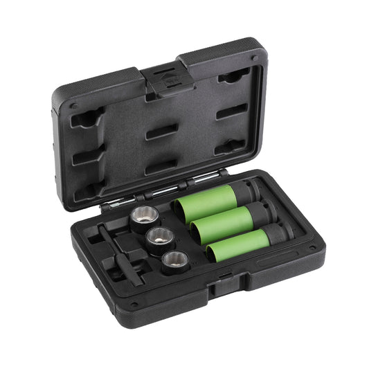 Set 3 Bussole Per Cerchi In Lega Leggera Con Adattatori Per Bulloni Danneggiati, FG 628/S7