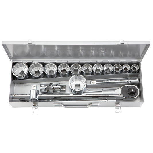 Set Chiavi A Bussola Poligonali E Accessori - 3/4, FG 629B/S17