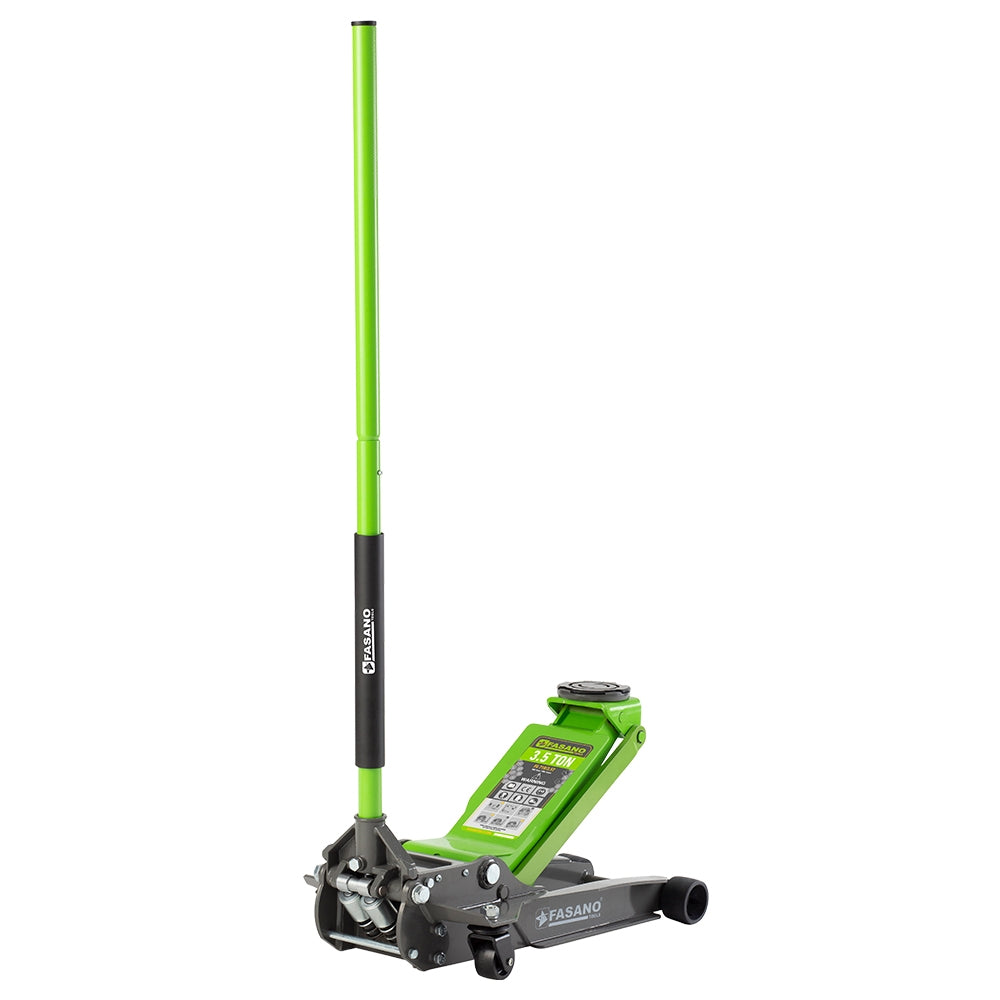 Sollevatore Idraulico A Carrello 3.5 Ton Mod. Corto E Ribassato, FG 718 3.5T