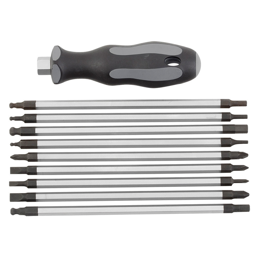 Set Di 9 Giraviti Bivalenti E 1 Impugnatura Di Manovra, RAGG FG 85/175-S10